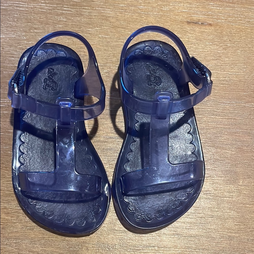 Gap Kids Navy Blue Jellie Sandals - 5T